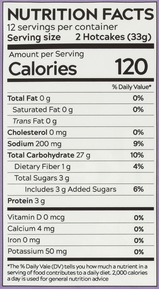 Gluten Free Hotcake Mix