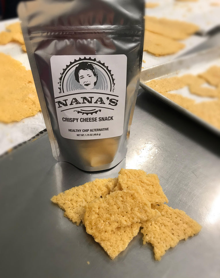 Nana's Crispy Cheese Crisps